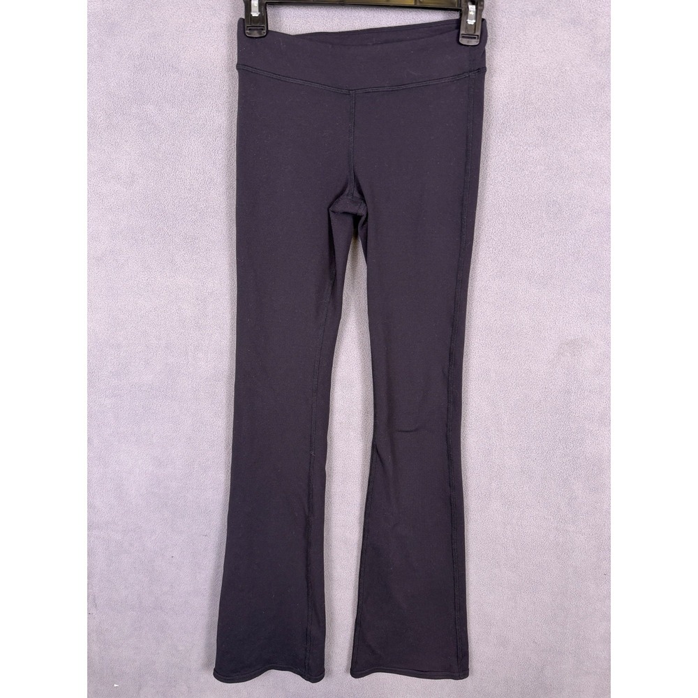 Alo Airbrush High-Waist Bootcut Legging Size XXS 32" Inseam Black